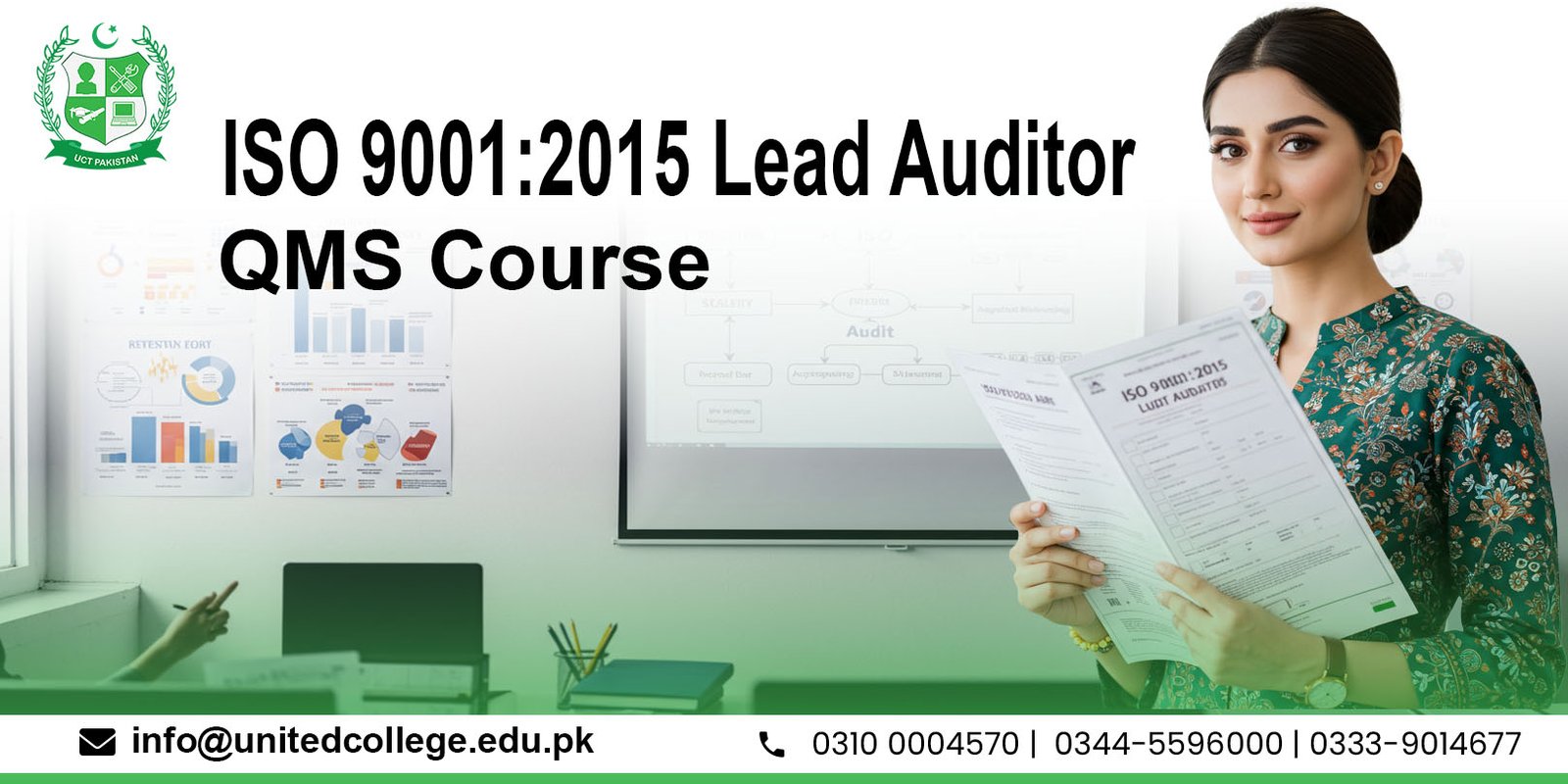 ISO 9001 Lead Auditor QMS Course in Rawalpindi